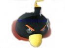 Детска плюшена играчка  Ънгри бърдс /Angry birds/ - черна